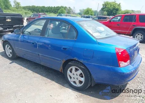 2006 Hyundai Elantra Gls/Limited z USA, uszkodzony, nr VIN KMHDN46D16U234620